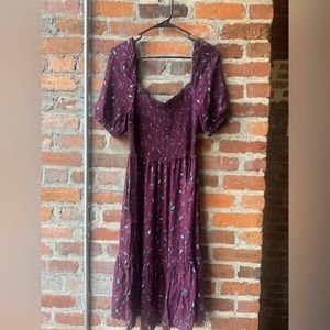 Time and Tru Women's Smocked Dress